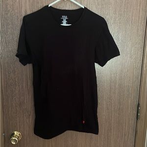 5 black polo t shirt